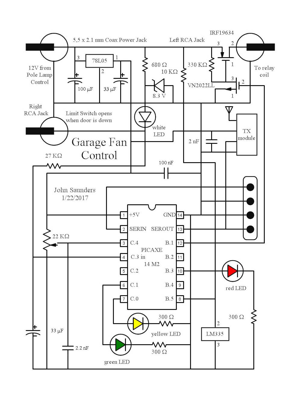 Control Circuit Schematic